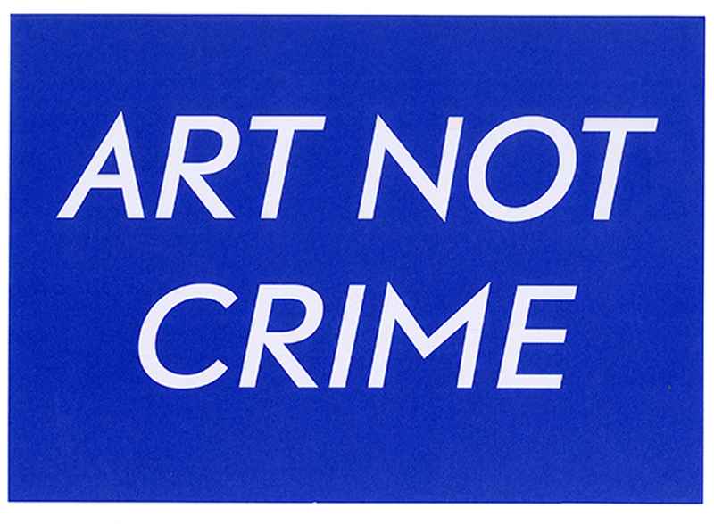 Art Not Crime